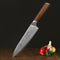 Stainless Steel Kitchen Knife | Leather Steel Knife | Shopperia