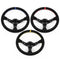 Car Modification Parts Racing Steering Wheel Suede Sports Steering Wheel 14 Inches 35cm