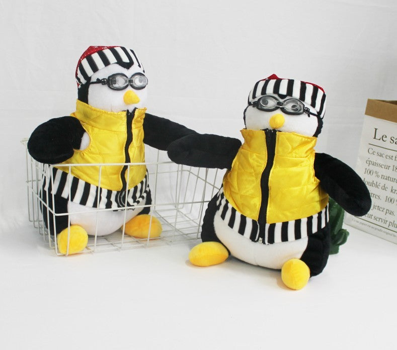 Serious   Joey's   HUGSY Plush Toys PENGUIN Rachel Stuffed Doll Toys For Children Kids Birthday Christmas Gift 18