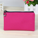 Women's Creative Zero Purse 10 Yuan Store Pu Zipper Pocket Pocket Candy Color Mini Coin Bag Handbag