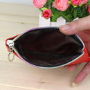 Women's Creative Zero Purse 10 Yuan Store Pu Zipper Pocket Pocket Candy Color Mini Coin Bag Handbag