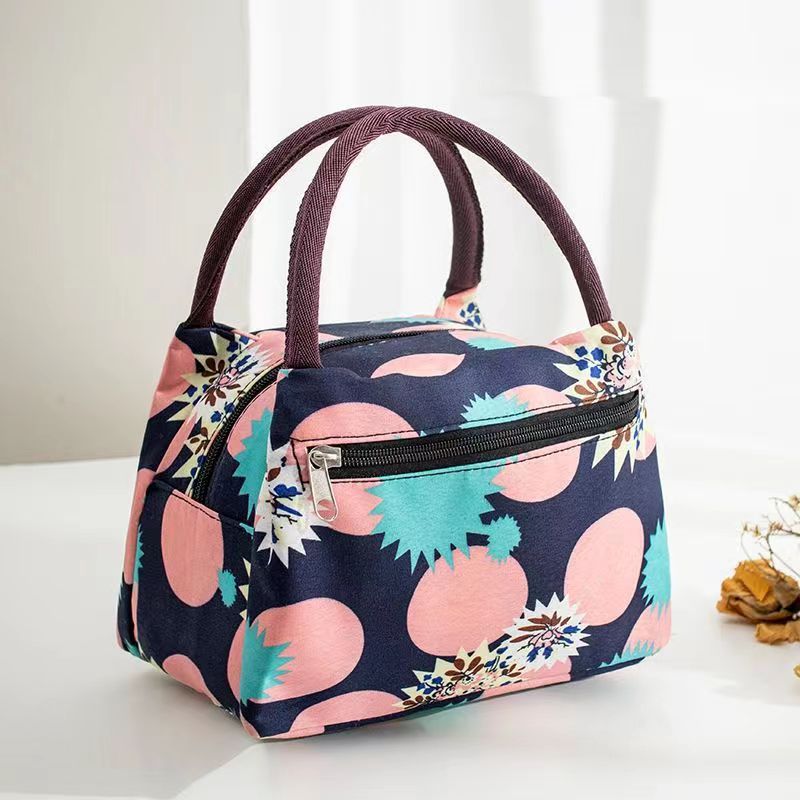 Printed Portable Student Small Cloth Bag Makeup Storage Bag Hand Carrying