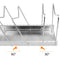 Kitchen Storage Rack | Stainless Steel Shelf | Shopperia