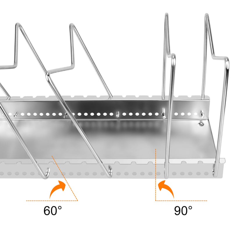 Kitchen Storage Rack | Stainless Steel Shelf | Shopperia