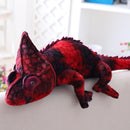 Simulation Reptiles Lizard Chameleon Plush Toys High Quality Personality Animal Doll Pillow For Kids Birthday Novelty Gifts