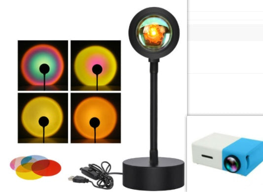 Sunset Projection Lamp | Sunset Night Light | Shopperia