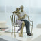 Home Goods Romantic Couple Sitting Bench Ornament