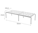 Plastic Kitchen Rack | Telescopic Kitchen Rack | Shopperia