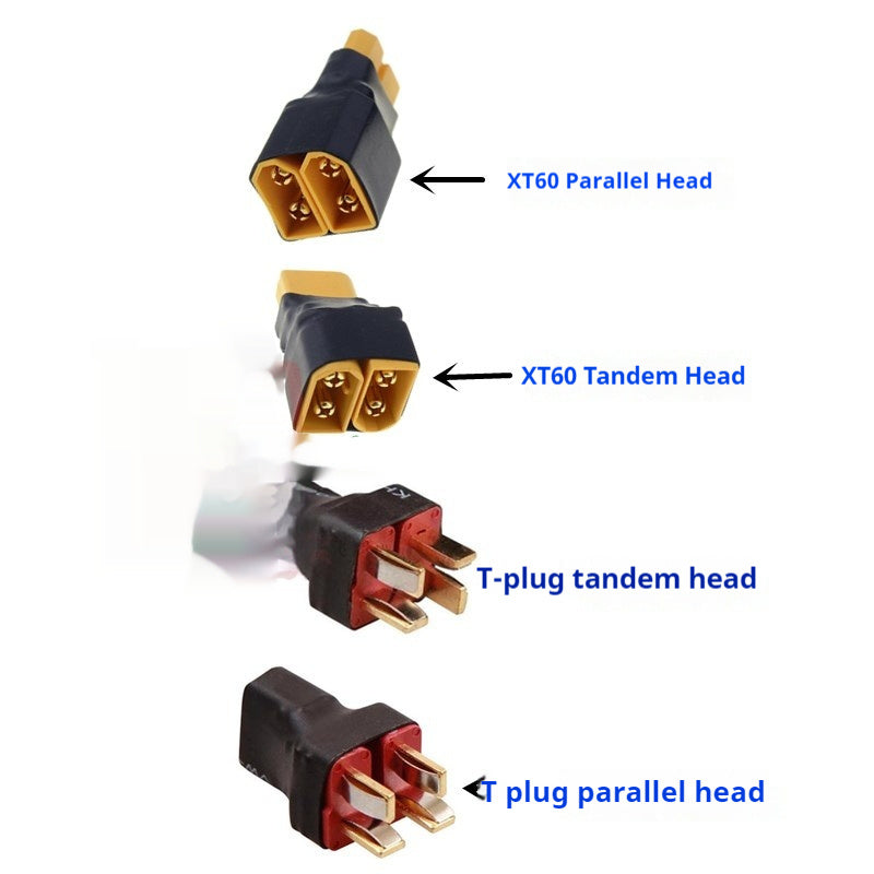 Amass Genuine Goods T Plug XT60 Parallel Series Plug Converter