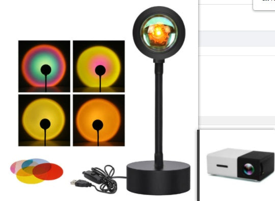 Sunset Projection Lamp | Sunset Night Light | Shopperia